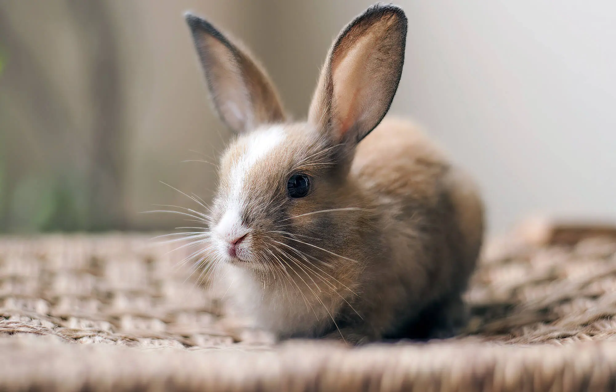 My rabbit outlet eats cardboard