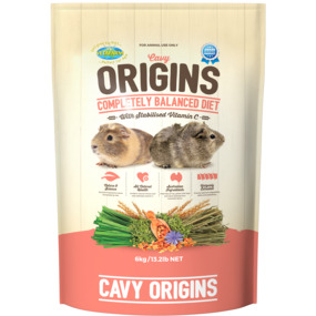 Cavy Origins Pellet Food for Guinea Pigs