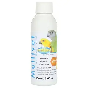 Multivet With Moulting Aid 100mL