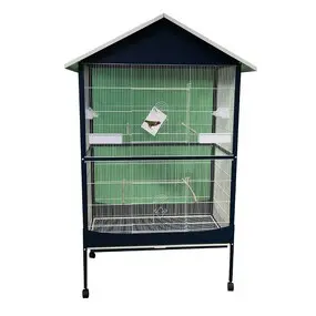 You & Me Bird Aviary Blue & Cream