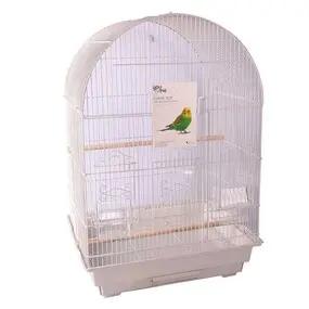 You & Me Curve Top Bird Cage Grey