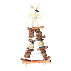 You & Me Swing Parrot Toy Natural Small