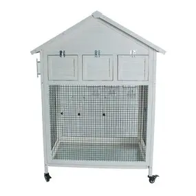 You & Me Wooden Bird Aviary Large