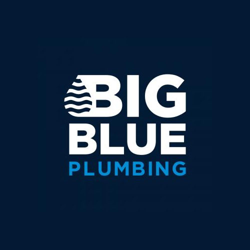 Big Blue Plumbing Logo