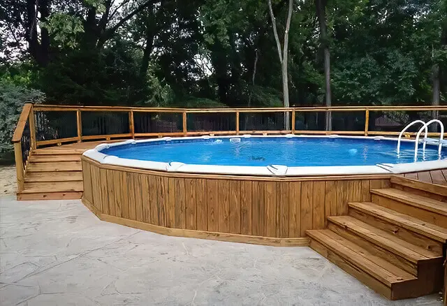 39 Amazing Above Ground Pool Ideas【2022】 ‐ The Pool Co