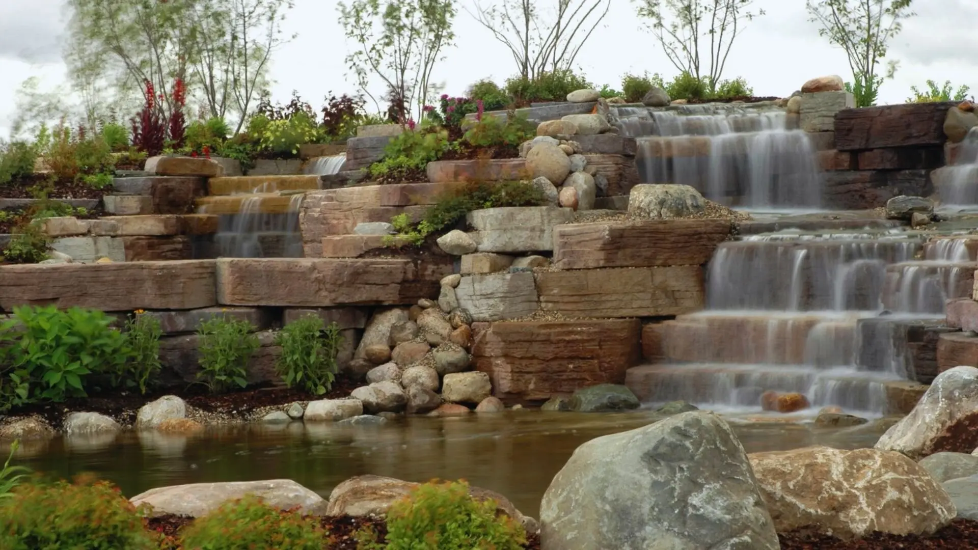 Tropical Pool Designs 2024 Creating A Paradise In Your Backyard The   Stone Waterfall Tropical 