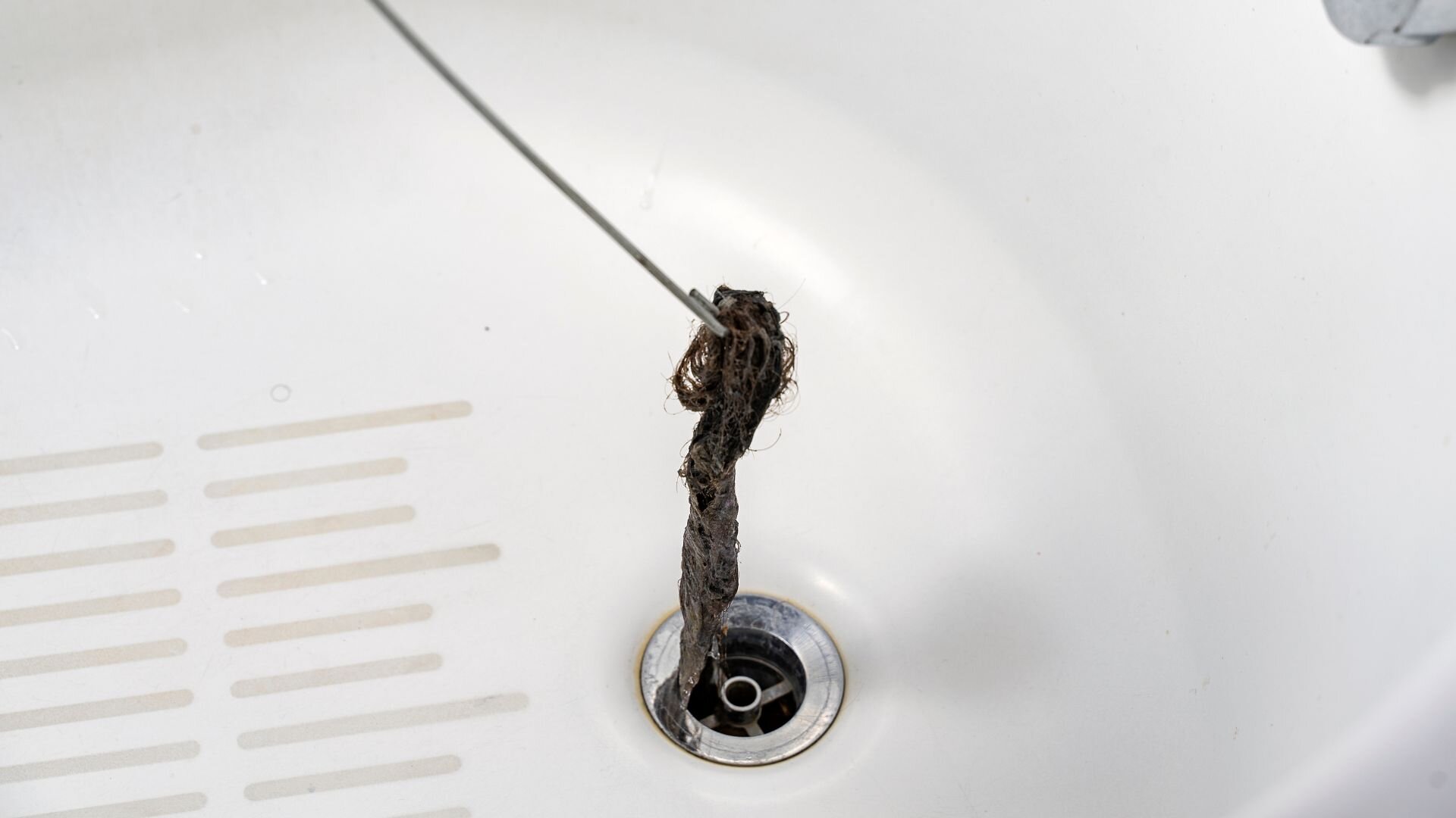 Removing Hair Drain Snake