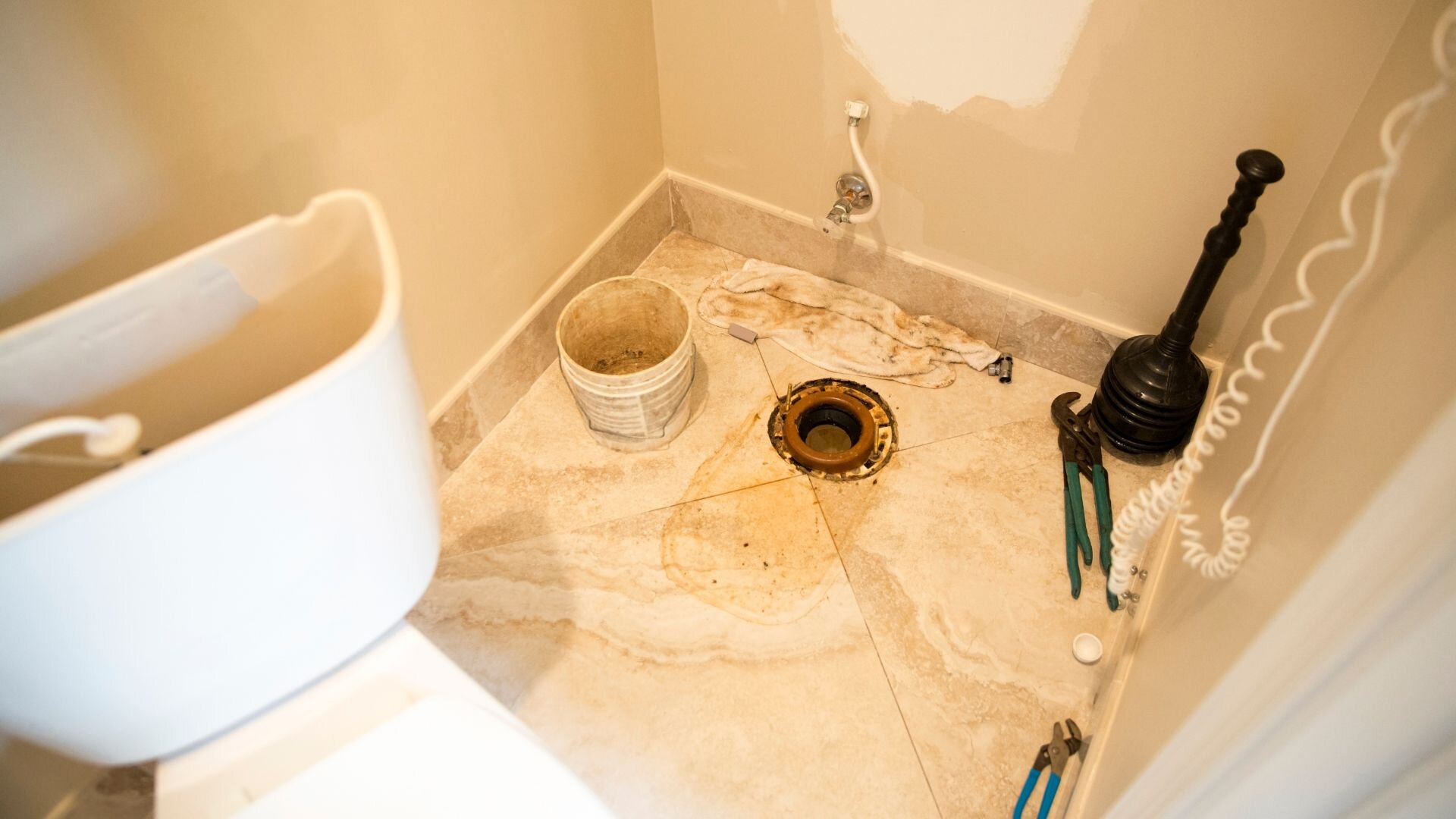 Toilet Broken Floor