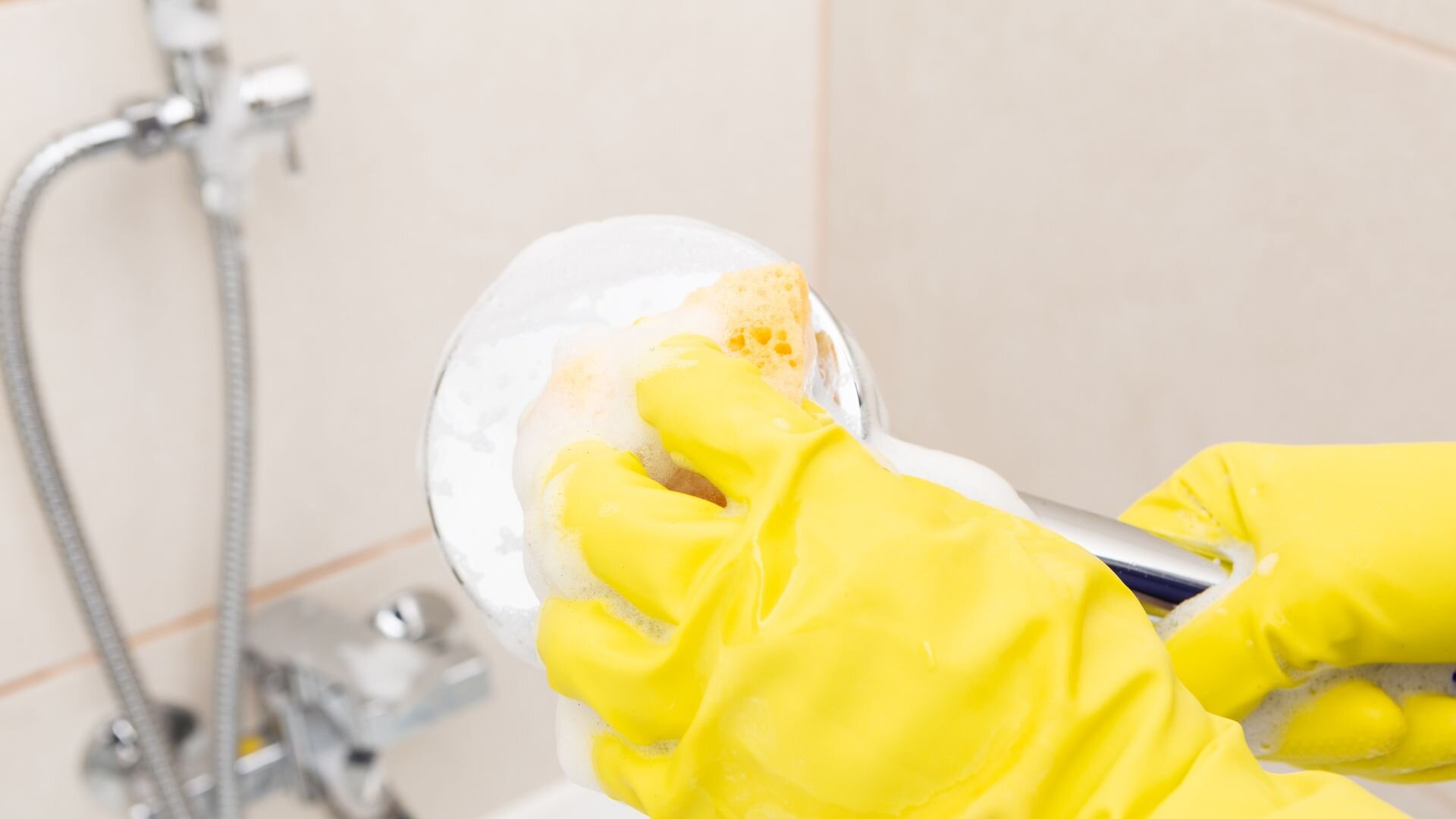 Cleaning Shower Head