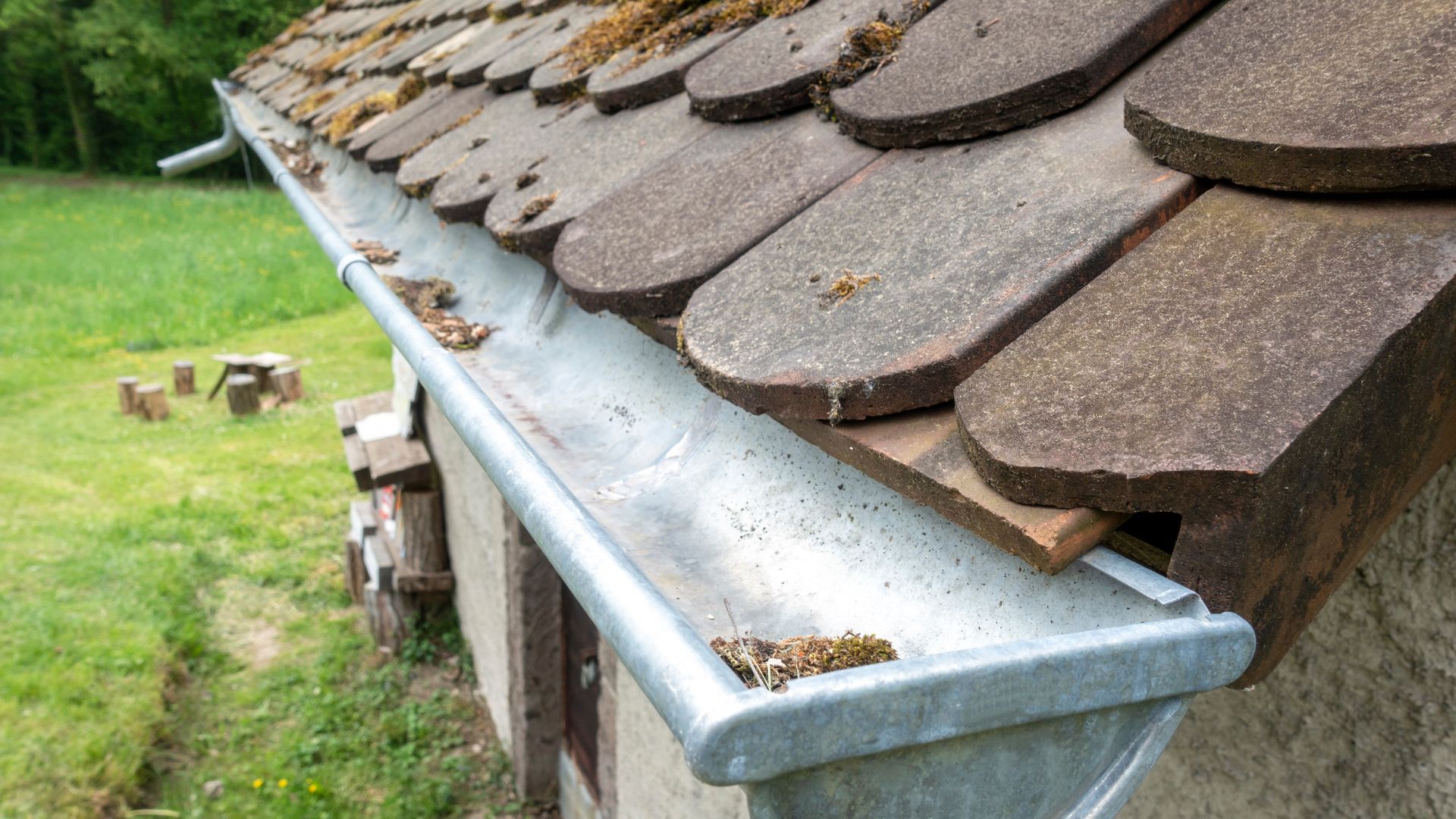 Damaged Guttering System