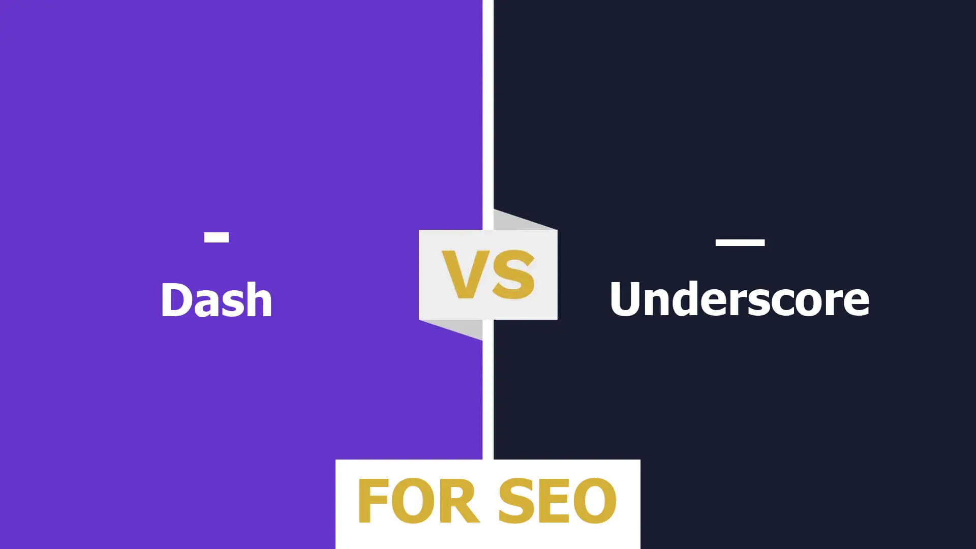 Dash Or Underscore In Url For Seo 