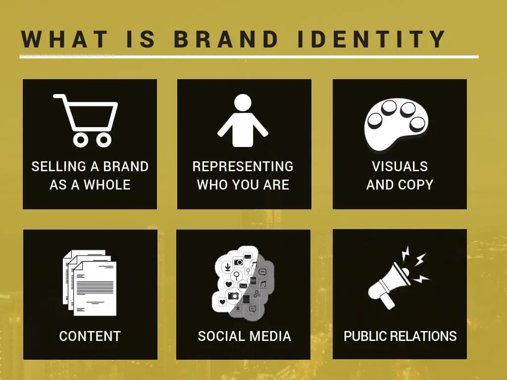 Differences between branding, brand and visual identity