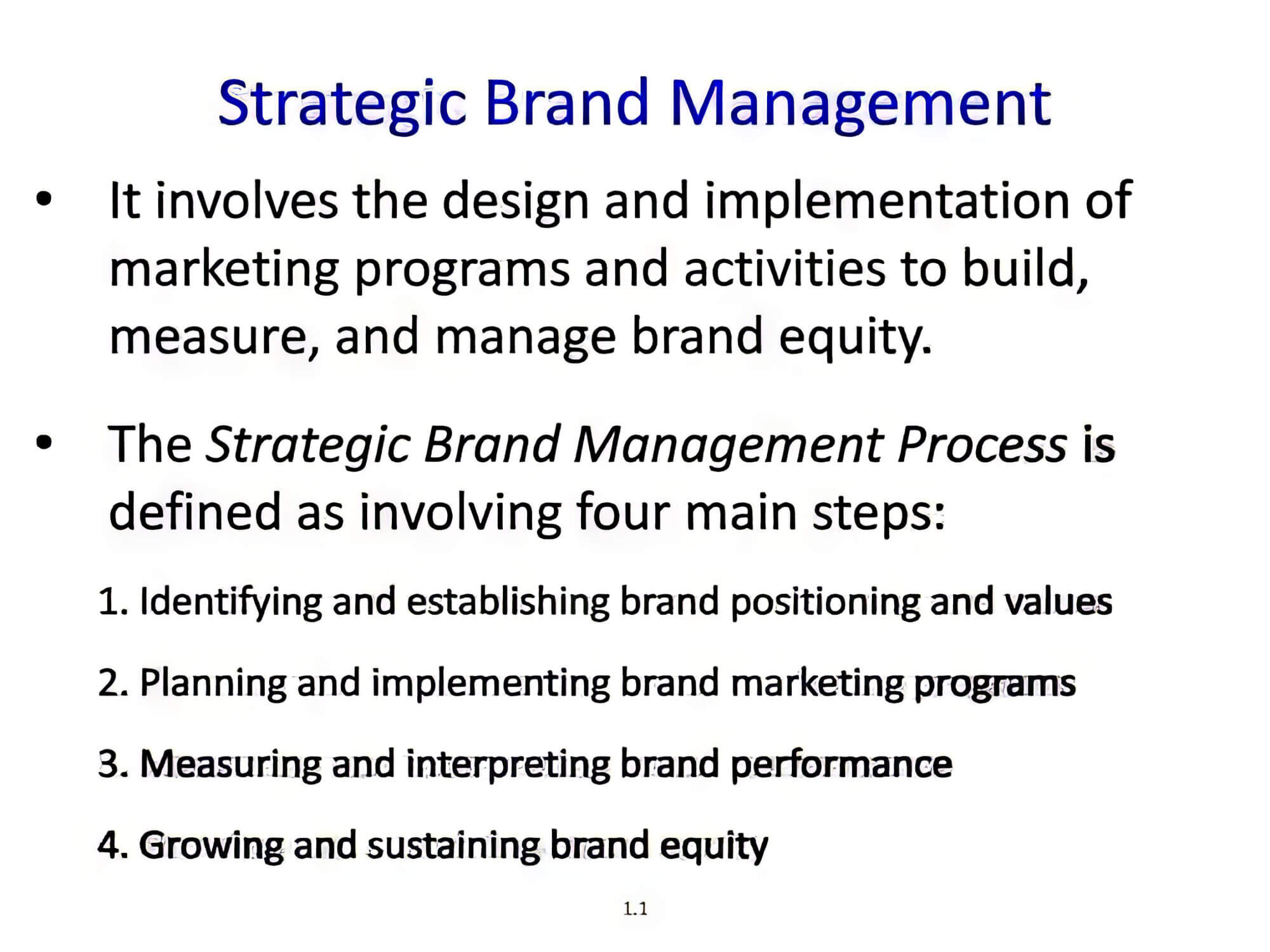 Strategic Brand Management Tips