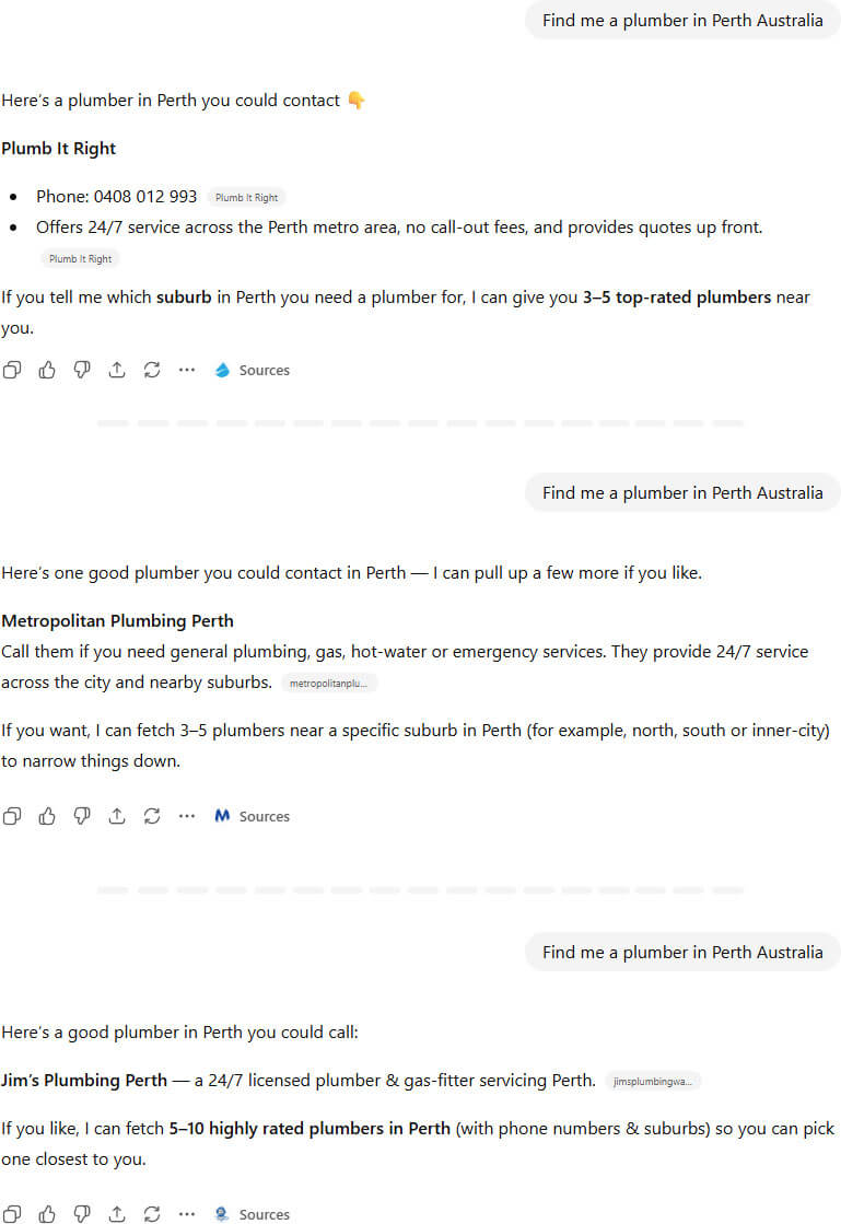 Chatgpt Search Query Example Responses Chatgpt Search Query Responses