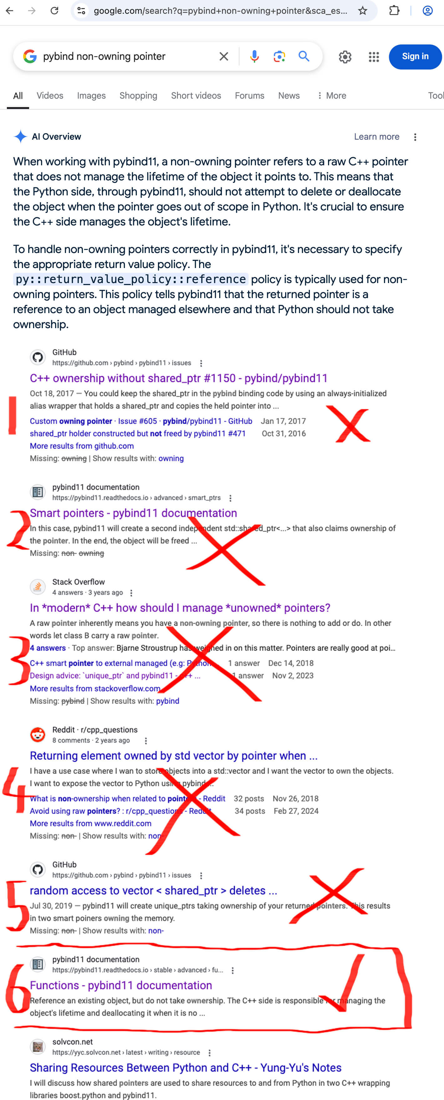 Poor Google Serp Results Example Poor Google Serp Results
