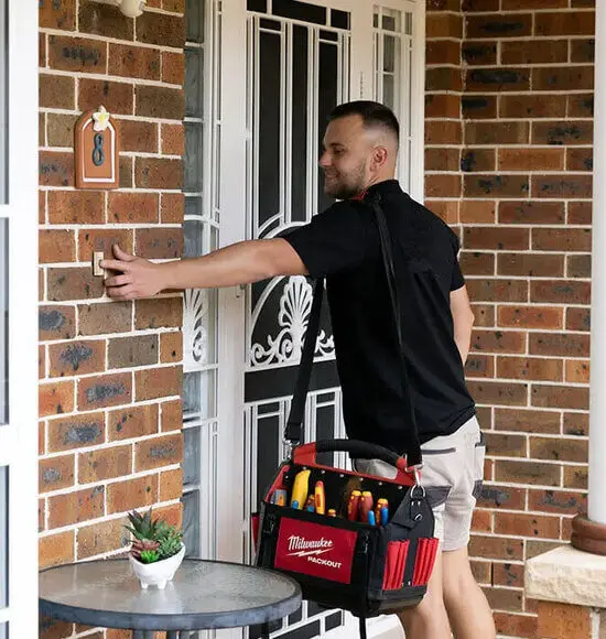Ringing Customer Door Bell