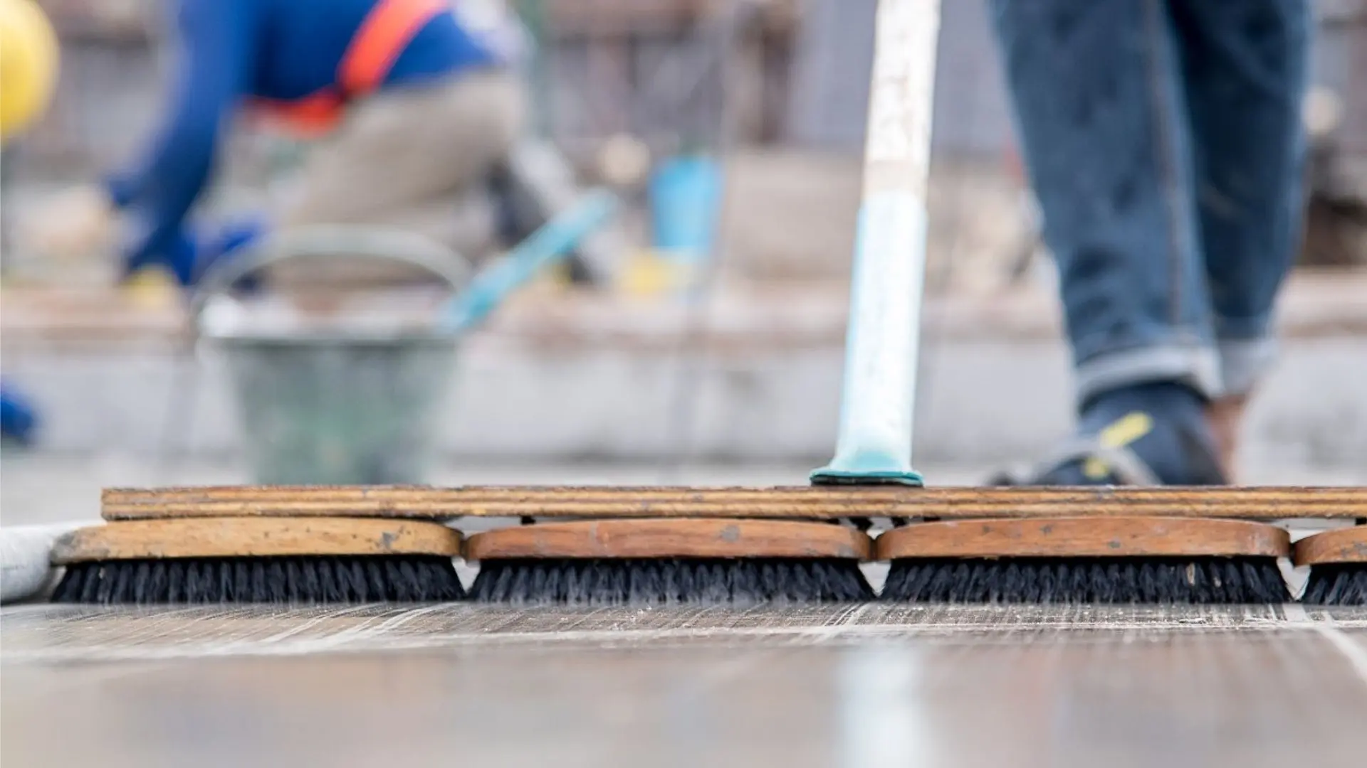 Applying Concrete Sealer