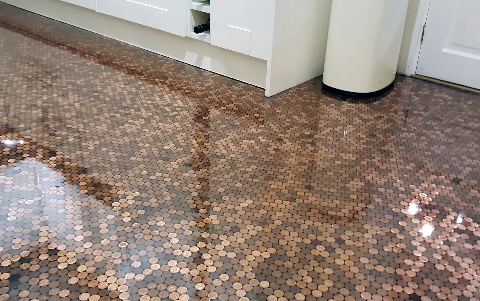 Coin Epoxy Floor Coin Epoxy Floor