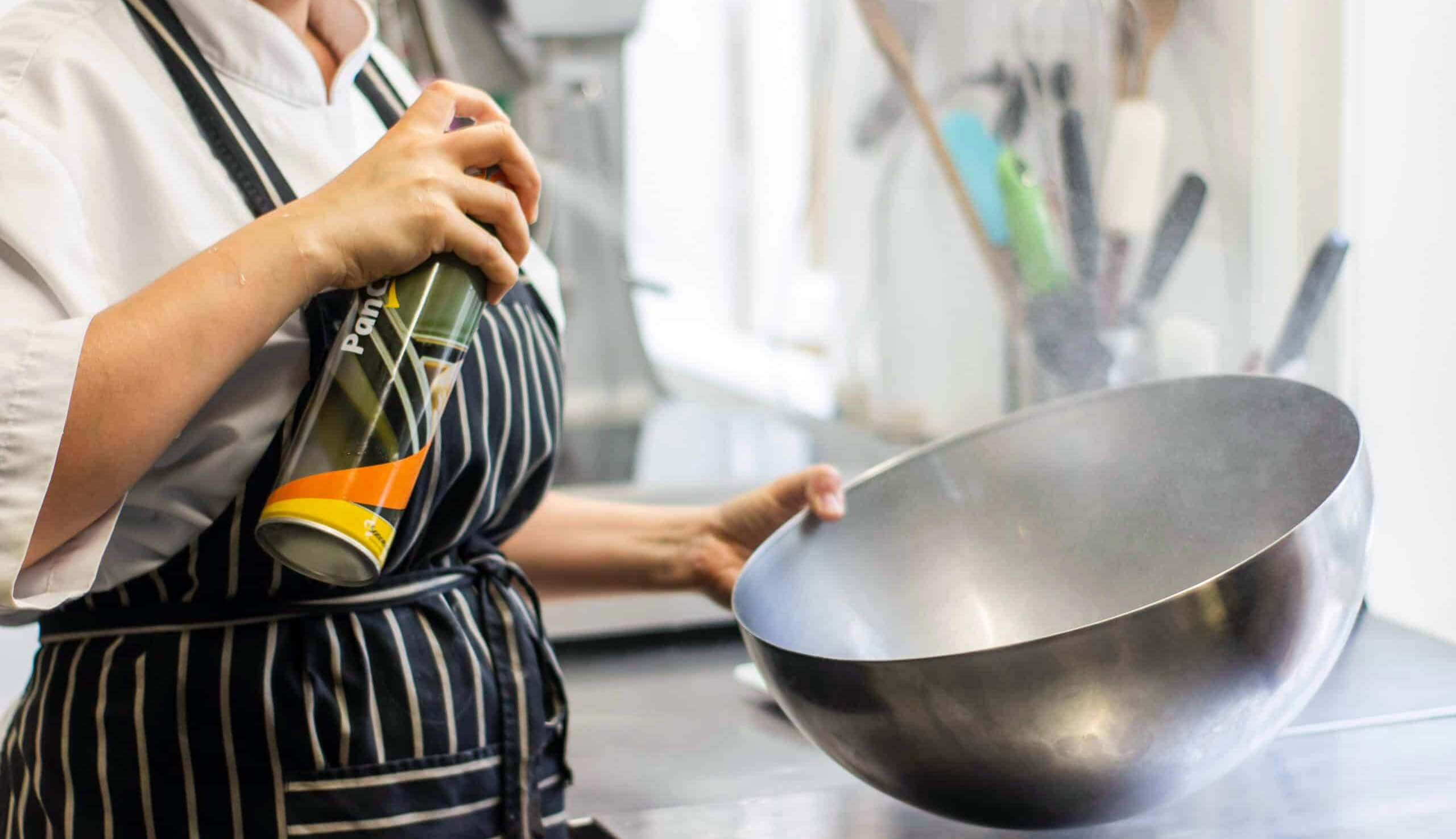Lady Cooking In Kitchen Lady Cooking Kitchen