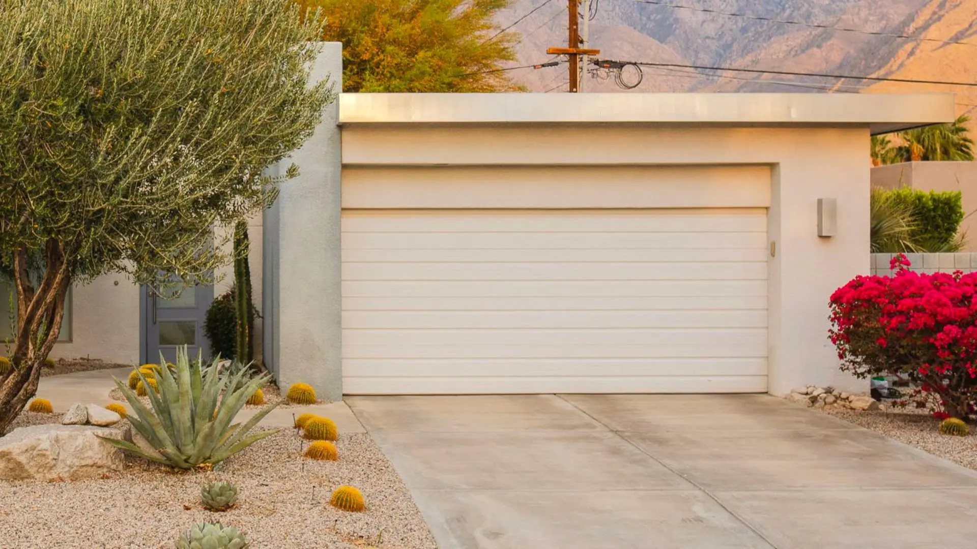 Concrete Driveway At Residential House Concrete Driveway Residential House