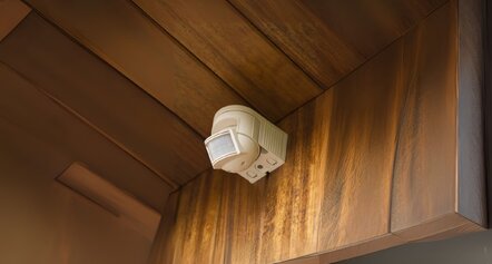 Motion Sensor Lights vs. Standard Outdoor Lights Motion Sensor Lights . Standard Outdoor Lights