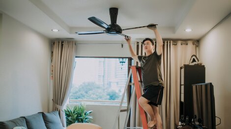 Clean Maintain Ceiling Fans