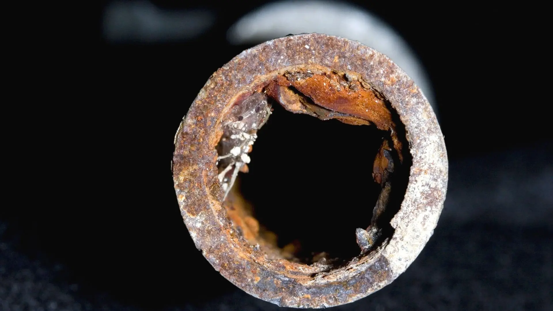 Corroded Plumbing Pipe Corroded Plumbing Pipe