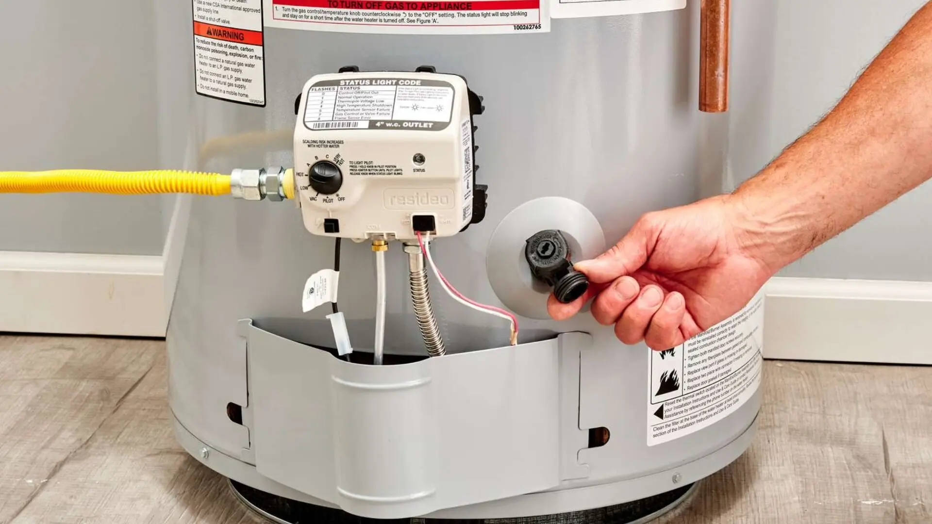 Turning Valve On Water Heater Turning Valve Water Heater