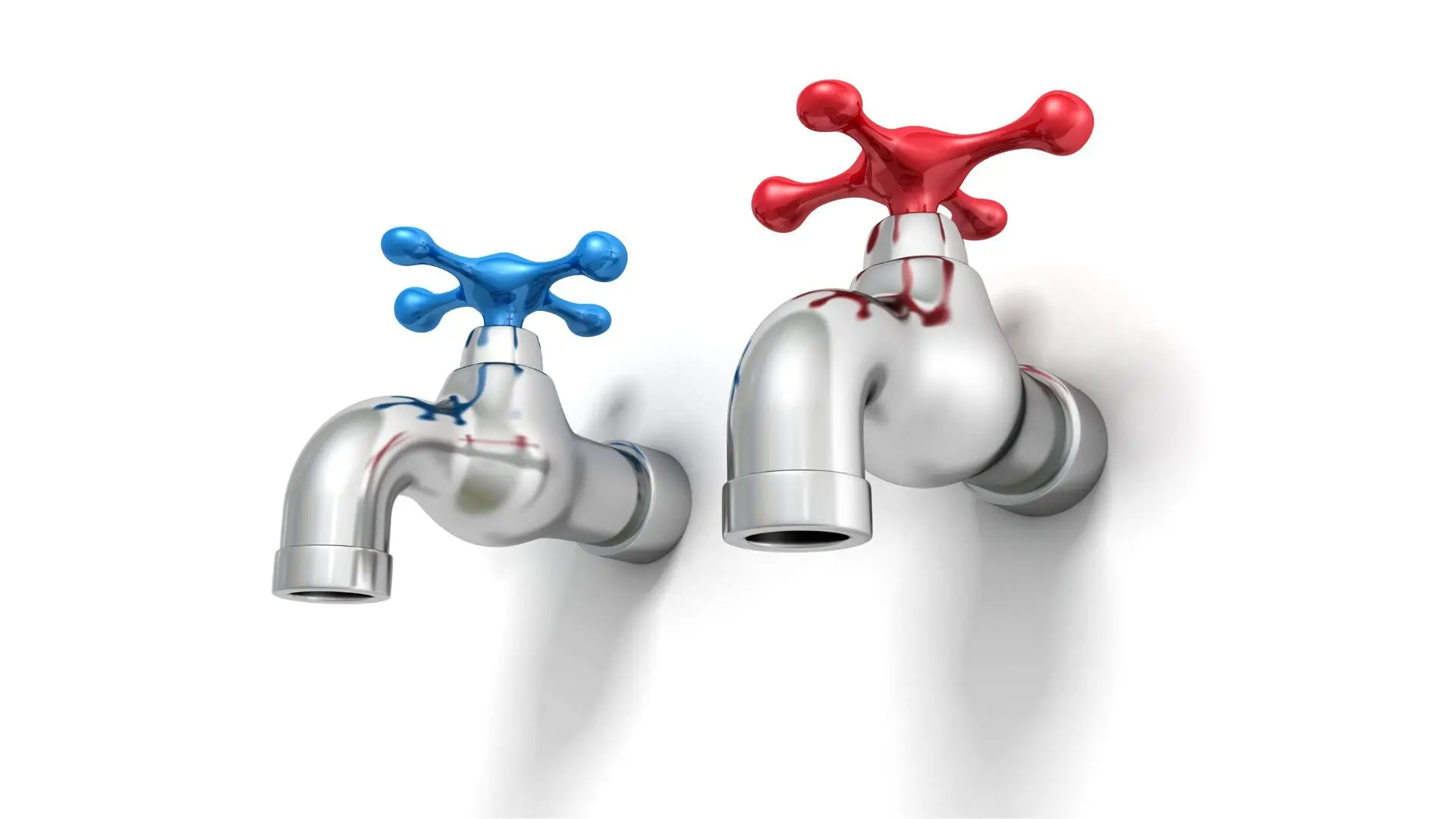 Hot Cold Taps Colour Hot Cold Taps Colour