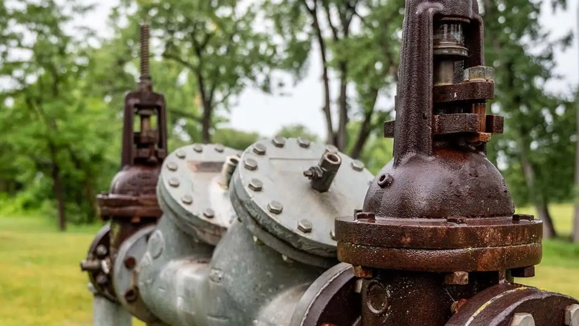 Old Backflow Device Backflow Device