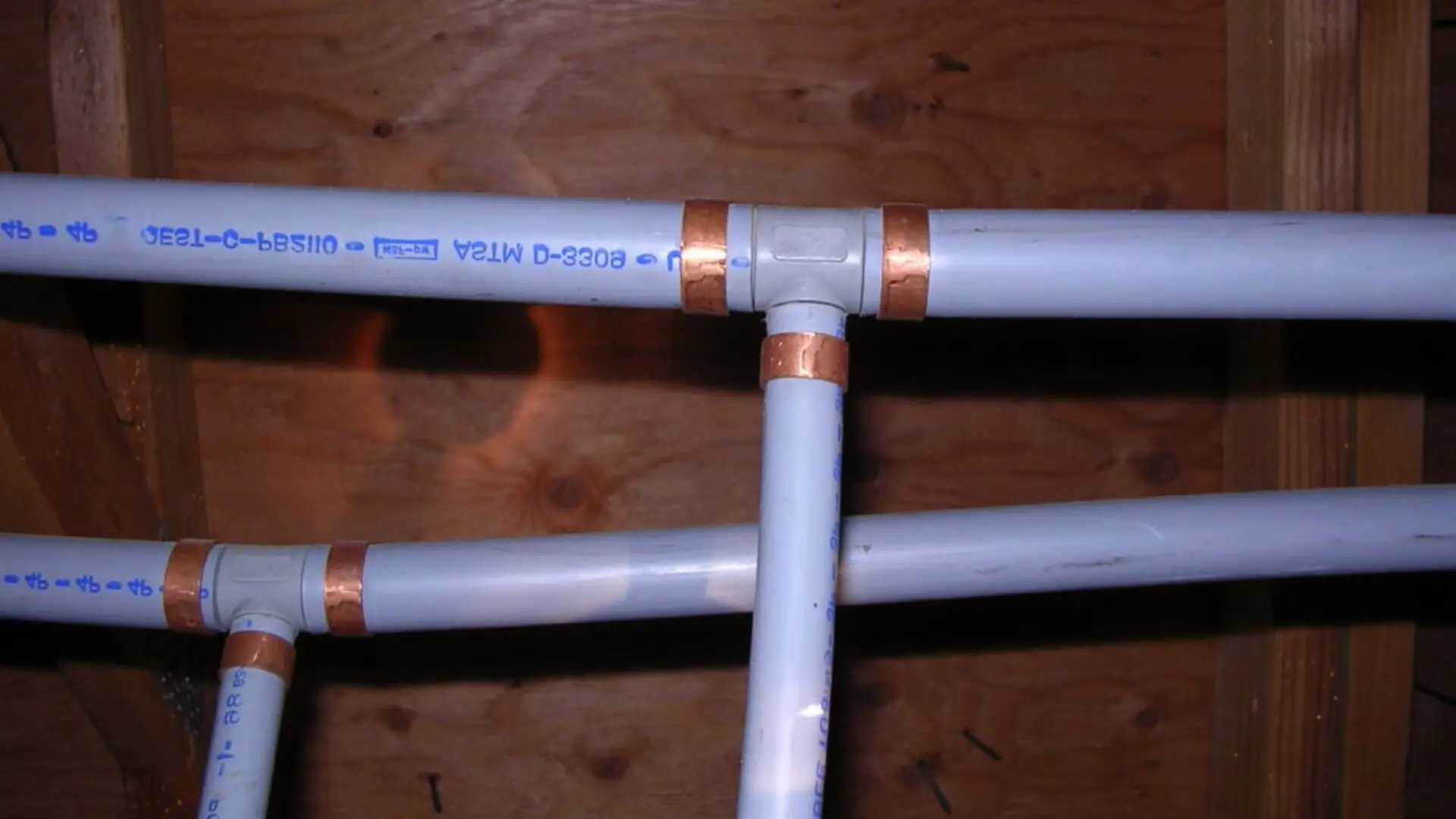 Installed Polybutylene Pipes Installed Polybutylene Pipes
