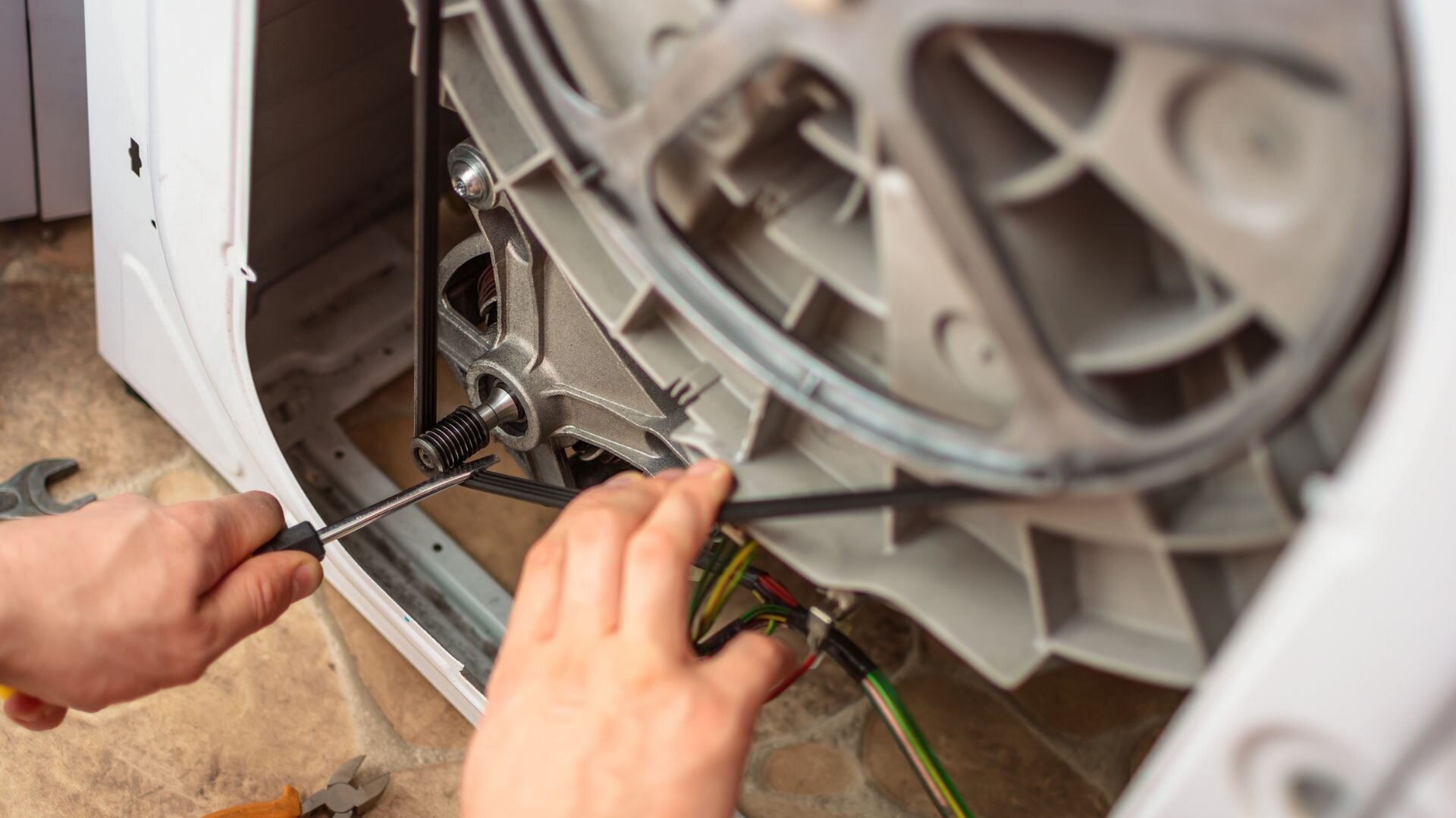 Installing Parts Of Washing Machine Installing Parts Washing Machine