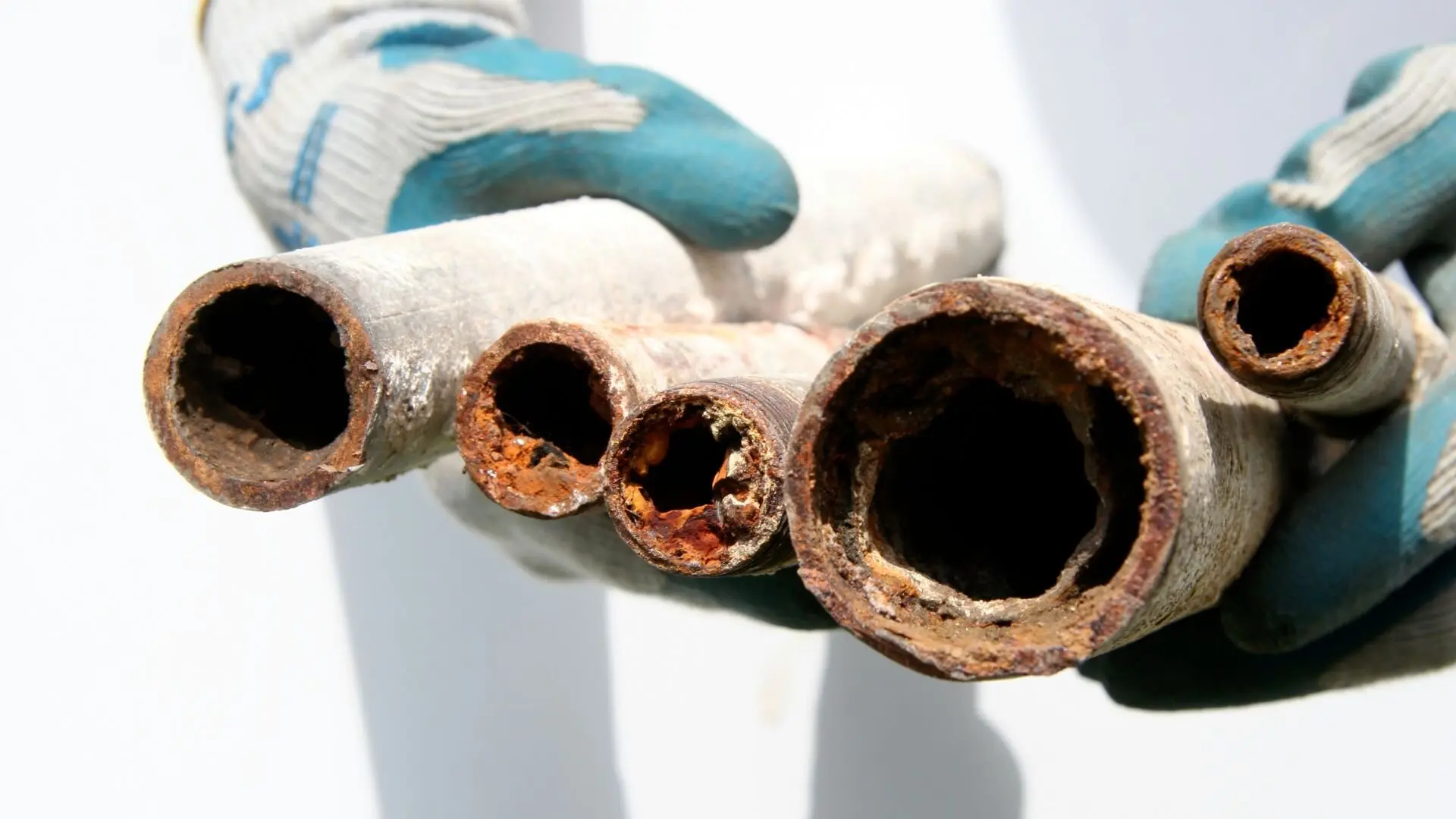 Corroded And Damaged Pipes Corroded Damaged Pipes