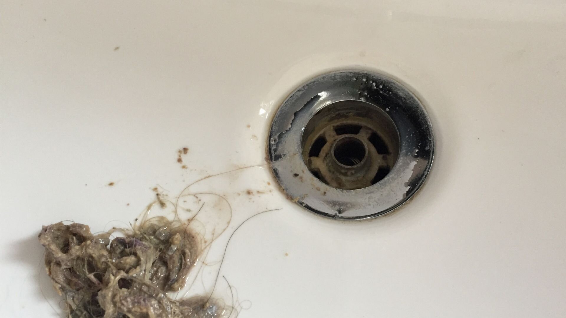 Blocked Sink Hair Blockage