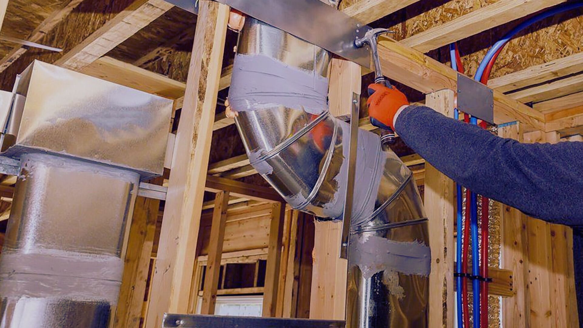 Ductwork Installation For Toilet Venting Ductwork Installation Toilet Venting