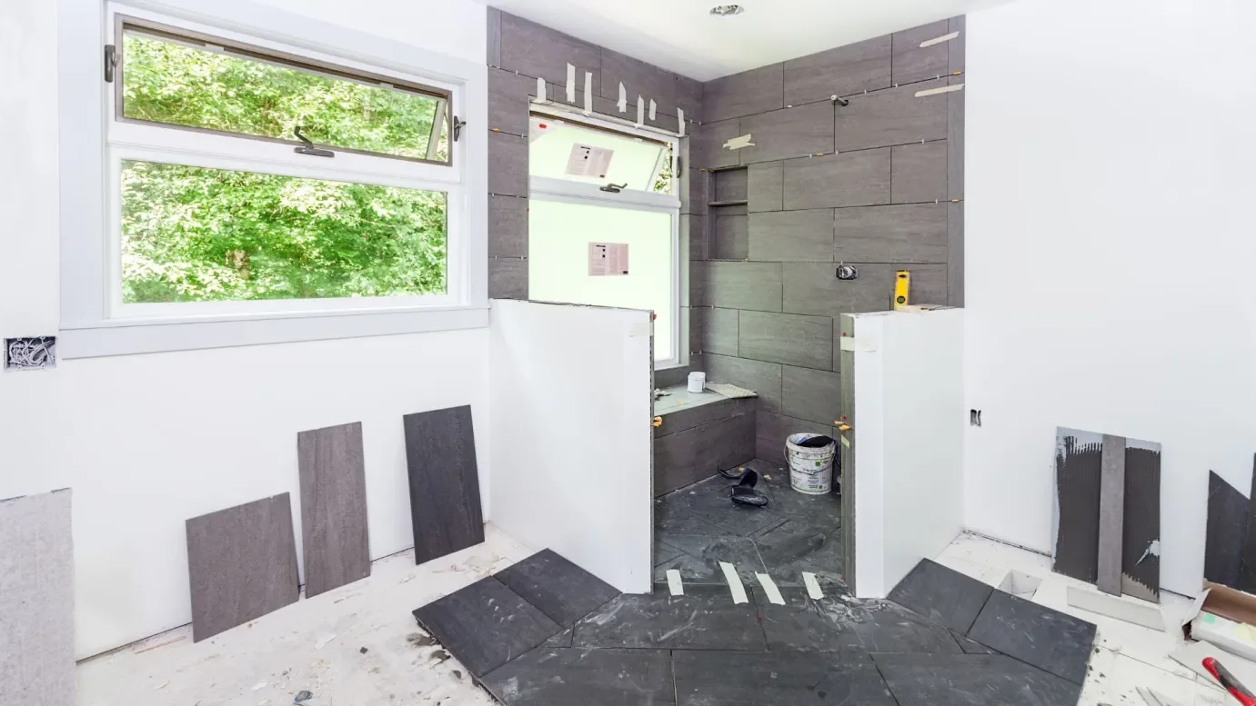 New Shower Installation Process Shower Installation Process