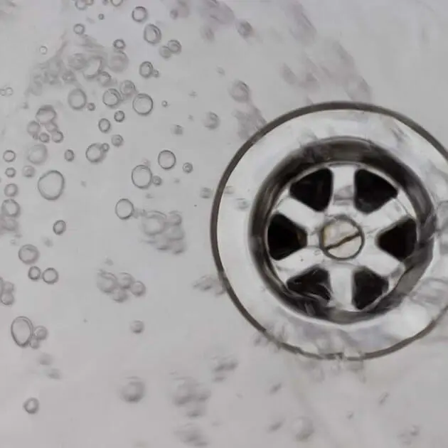 Blocked Kitchen Sink