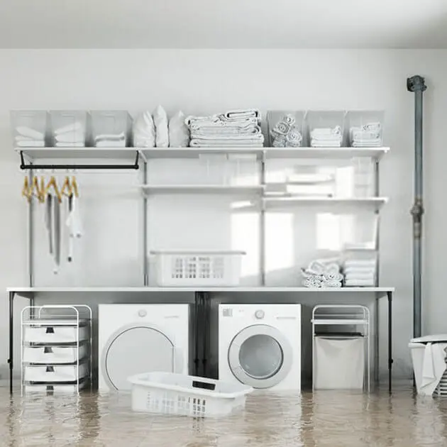 Blocked Laundry Drain