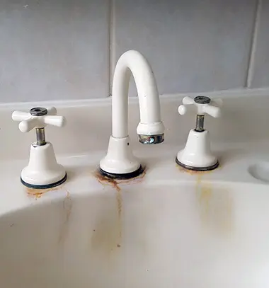 Basin Leaking