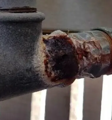 Corroded Water Pipes