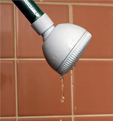 Leaking Shower Head