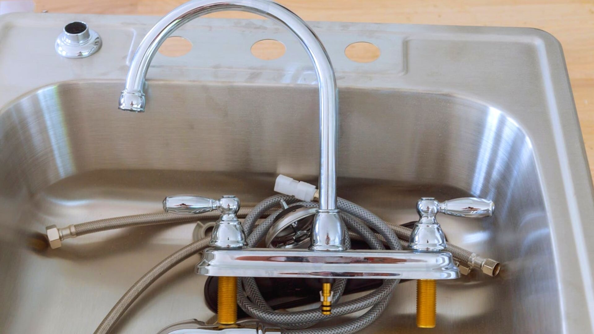 Install A Kitchen Sink