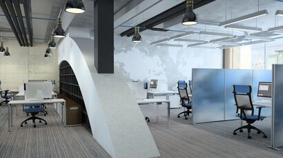 Efficient Office Layout: Strategic Data Point Placement